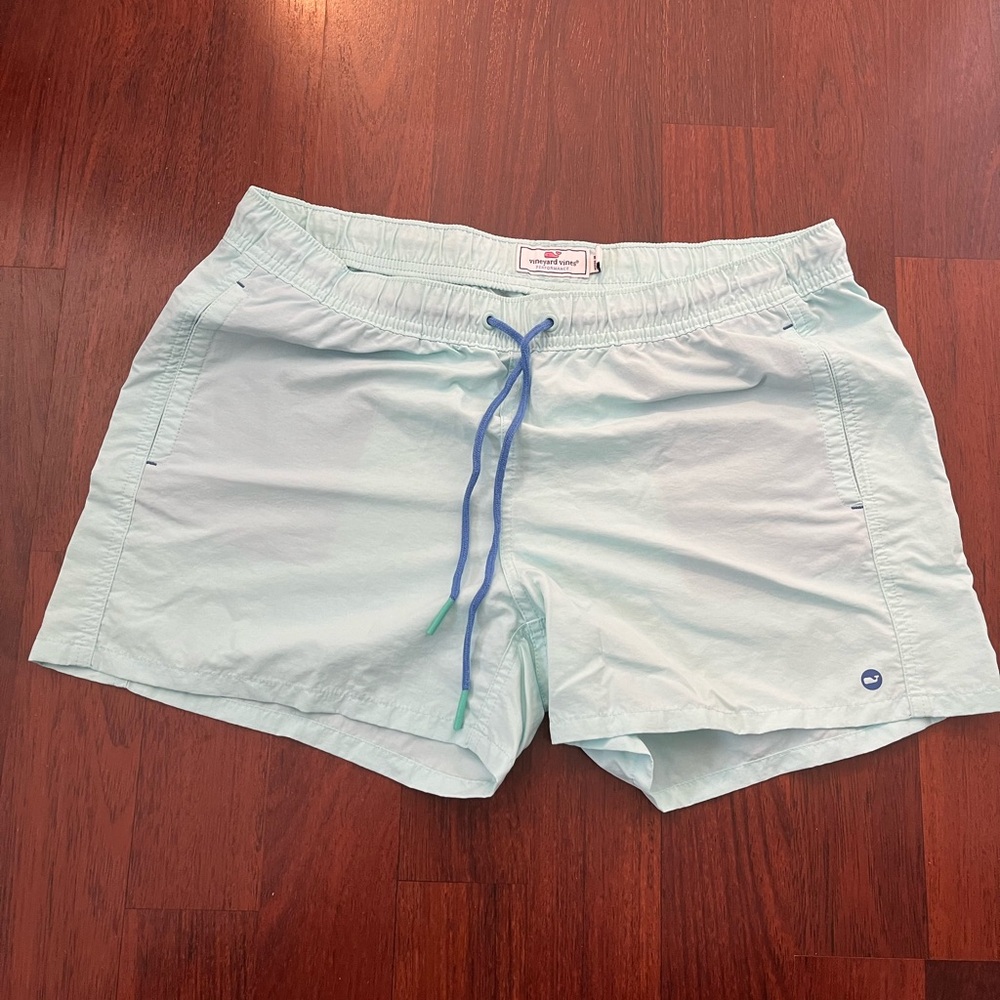 Vineyard Vines Light Blue Athletic Shorts